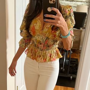 Hemant and nandita shirt size xs bodysuit